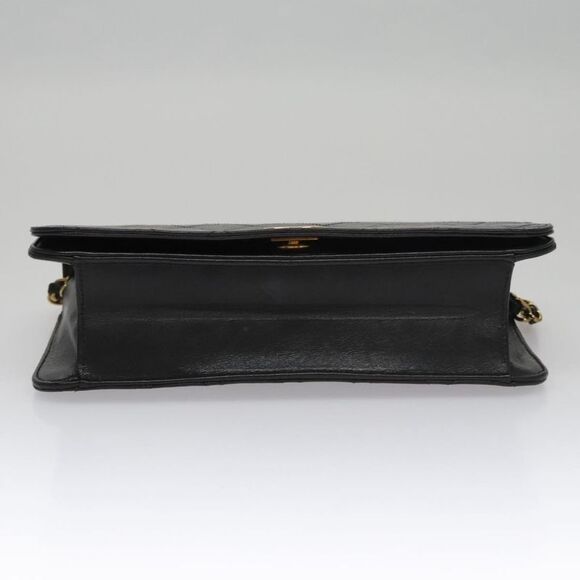Chanel Wallet On Chain Black Silver Shoulder Bag (Pre-Owned) - Picture 7 of 16
